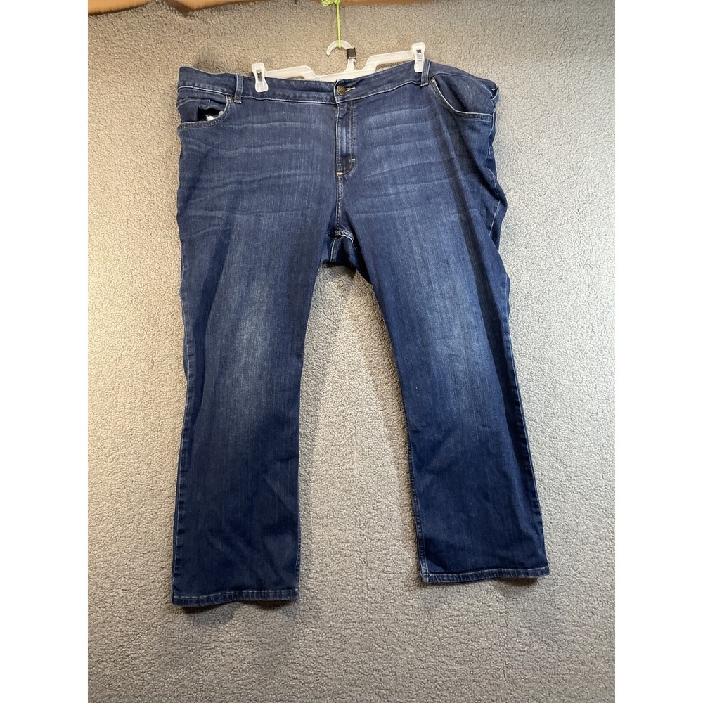 Lee Women's Size 30W Bootcut Jeans  Blue Cotton Blend‎
